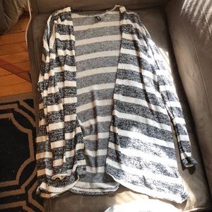 Striped light cardigan
